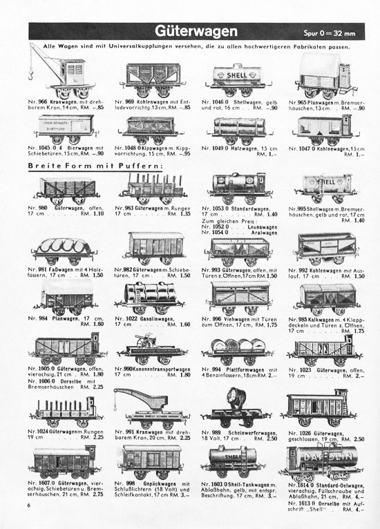 Seite 6 Karl Bub Spielwarenfabrik Nürnberg Katalog 1939