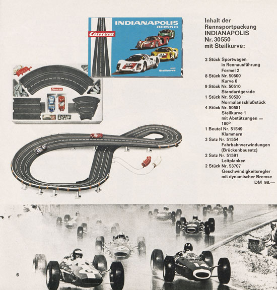 Seite 8 Carrera Katalog 1969-1970