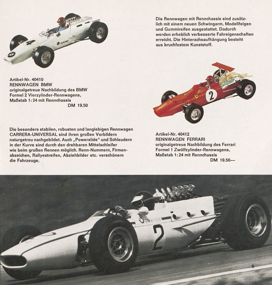 Seite 11 Carrera Katalog 1969-1970