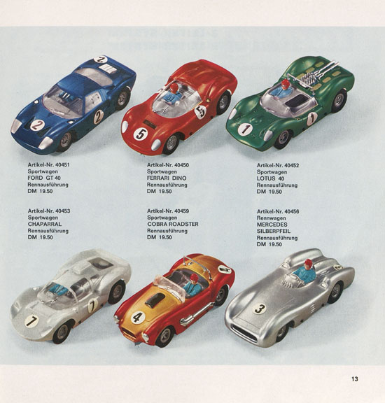 Seite 15 Carrera Katalog 1969-1970