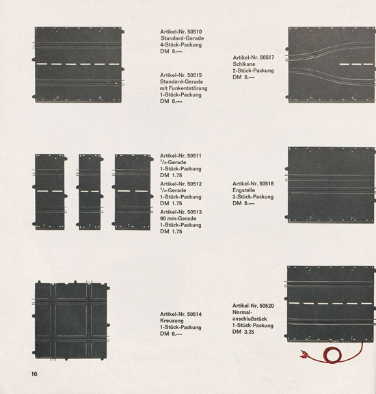 Seite 18 Carrera Katalog 1969-1970