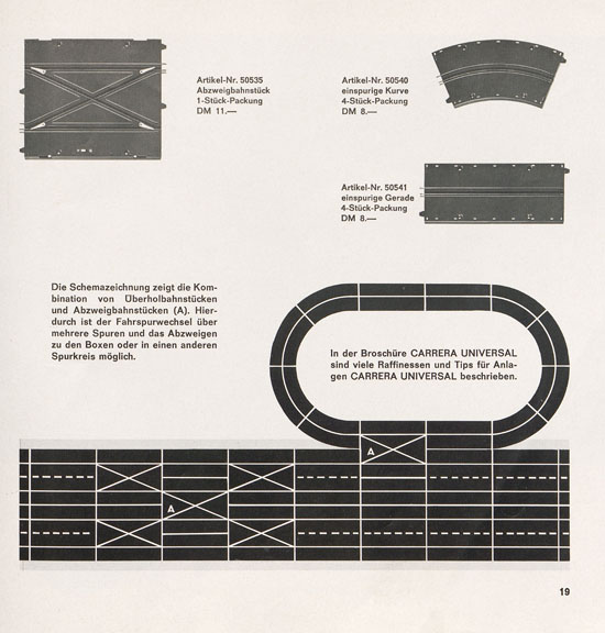 Seite 21 Carrera Katalog 1969-1970