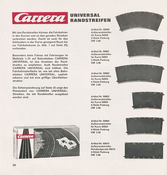 Seite 26 Carrera Katalog 1969-1970