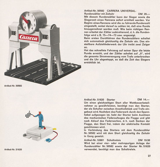 Seite 29 Carrera Katalog 1969-1970