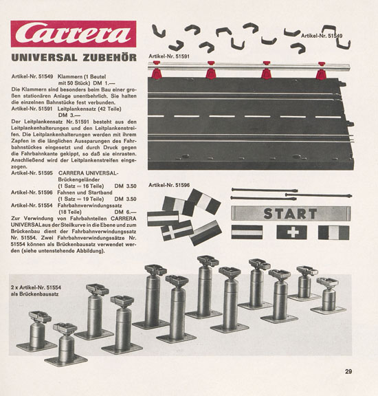 Seite 31 Carrera Katalog 1969-1970