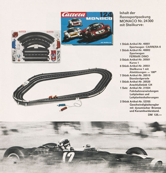 Seite 38 Carrera Katalog 1969-1970