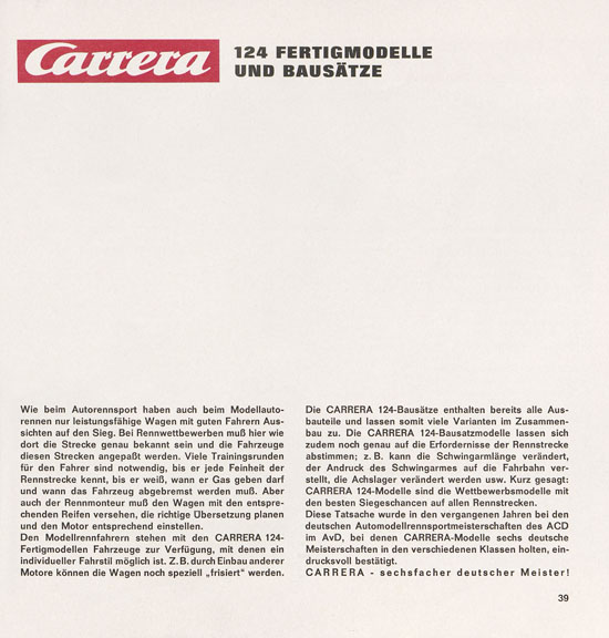 Seite 41 Carrera Katalog 1969-1970