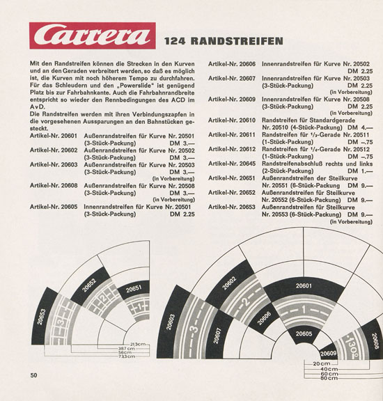 Seite 52 Carrera Katalog 1969-1970