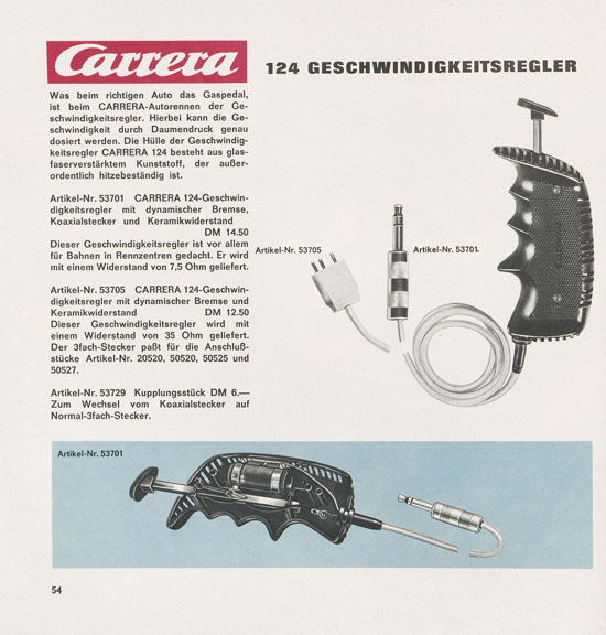 Seite 56 Carrera Katalog 1969-1970