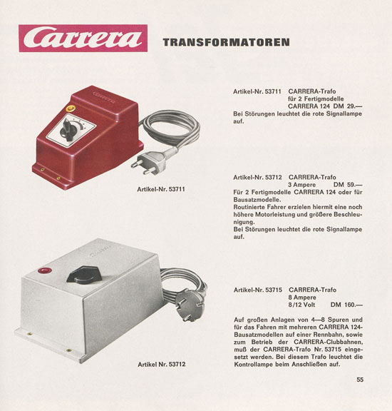 Seite 57 Carrera Katalog 1969-1970
