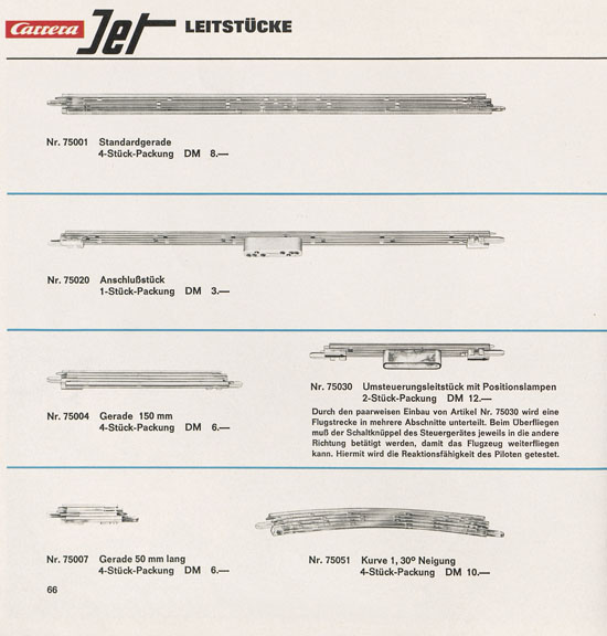 Seite 68 Carrera Katalog 1969-1970