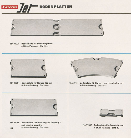 Seite 70 Carrera Katalog 1969-1970