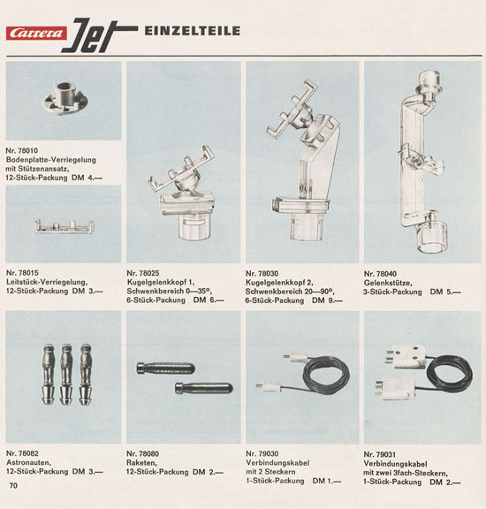 Seite 72 Carrera Katalog 1969-1970