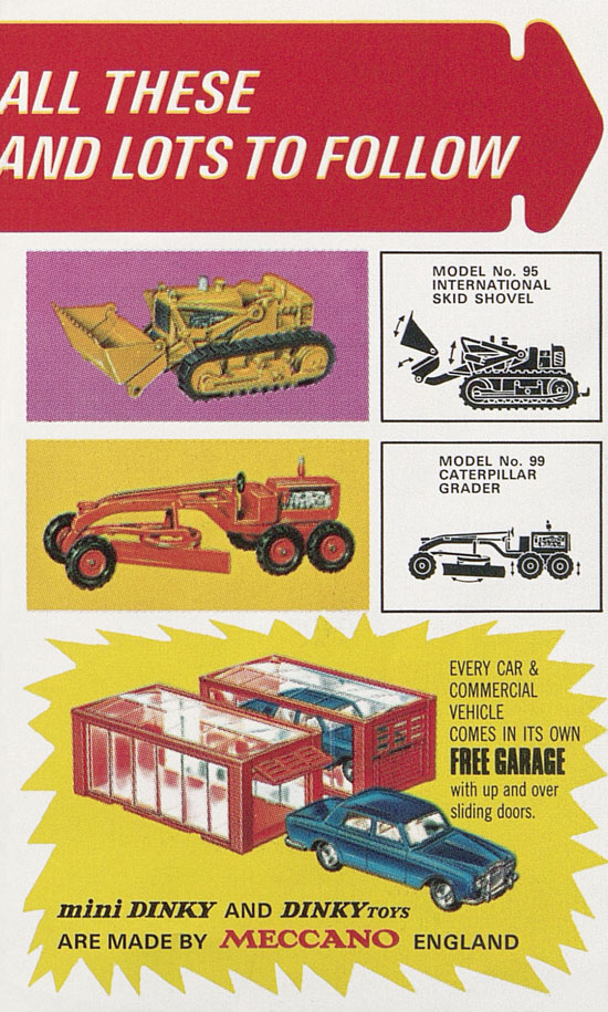 Seite 4 Dinky Toys Katalog mini dinky 1968