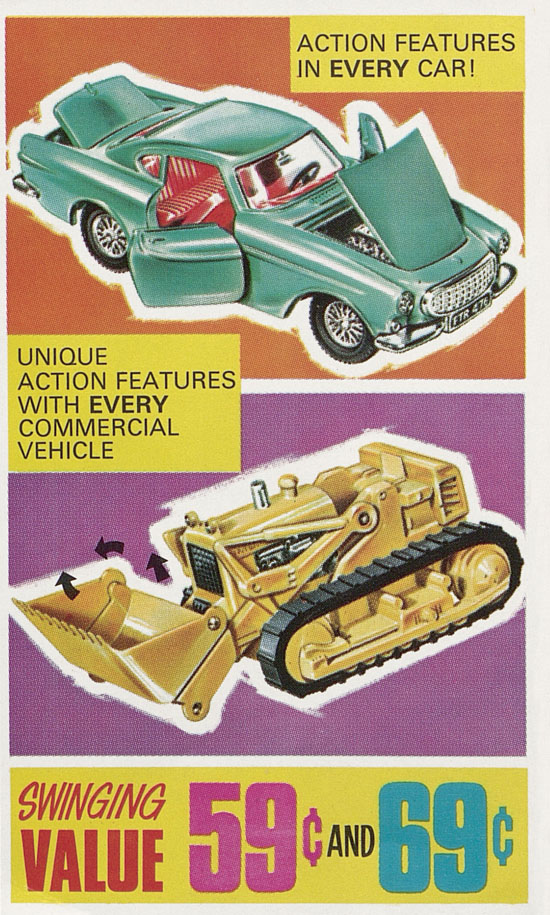 Seite 5 Dinky Toys Katalog mini dinky 1968
