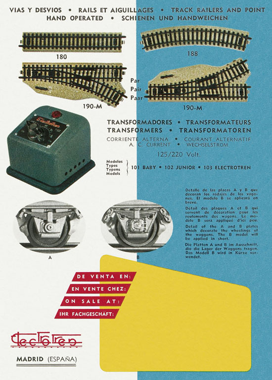 Seite 4 Electrotren Faltblatt 1963