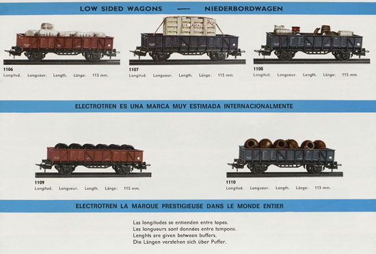 Seite 7 Electrotren Katalog 1970