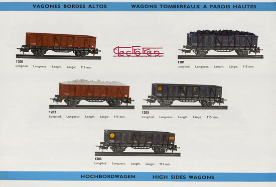 Seite 8 Electrotren Katalog 1970