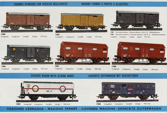 Seite 9 Electrotren Katalog 1970