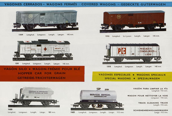 Seite 10 Electrotren Katalog 1970