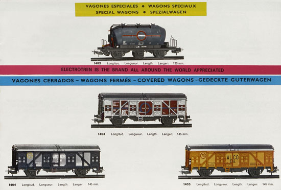 Seite 11 Electrotren Katalog 1970