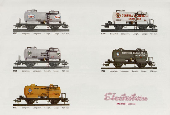 Seite 15 Electrotren Katalog 1970