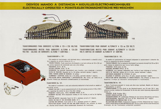 Seite 21 Electrotren Katalog 1970