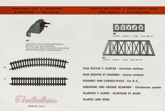 Seite 22 Electrotren Katalog 1970