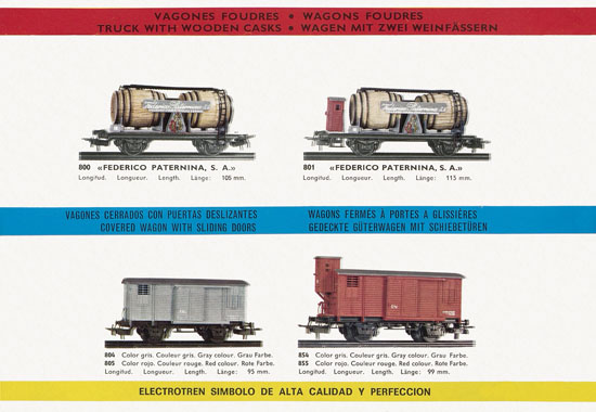 Seite 2 Electrotren Katalog 1972