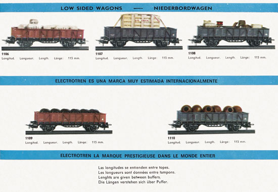 Seite 7 Electrotren Katalog 1972