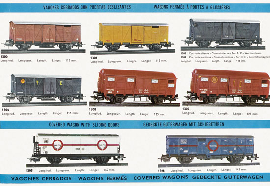 Seite 9 Electrotren Katalog 1972