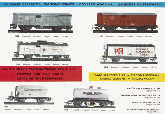 Seite 10 Electrotren Katalog 1972