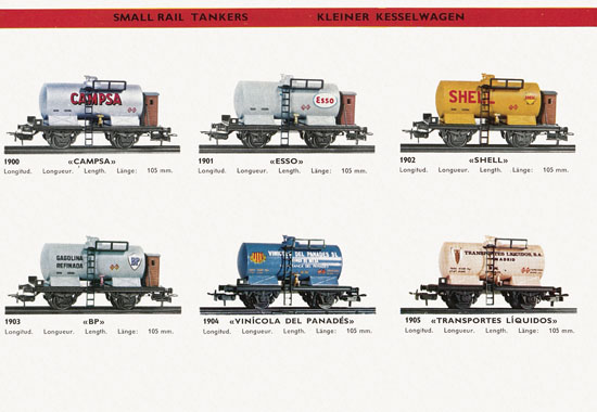 Seite 18 Electrotren Katalog 1972