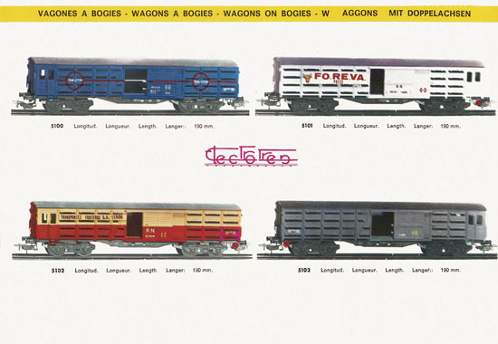 Seite 19 Electrotren Katalog 1972