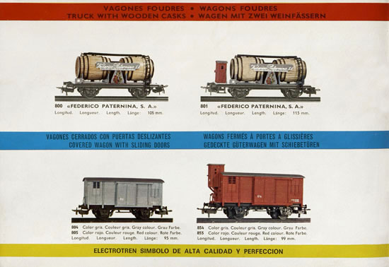 Seite 2 Electrotren Katalog 1973