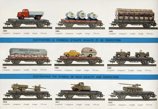 Seite 4 Electrotren Katalog 1973