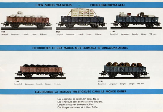 Seite 7 Electrotren Katalog 1973