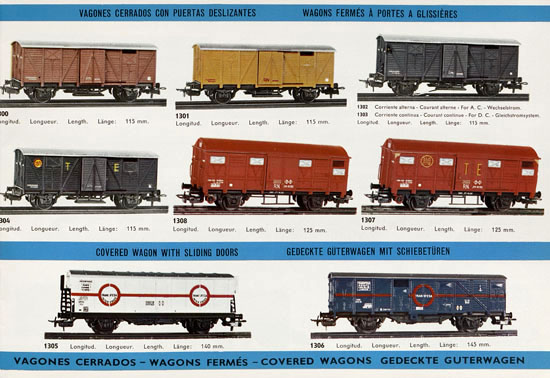 Seite 9 Electrotren Katalog 1973