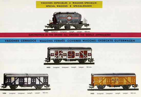 Seite 11 Electrotren Katalog 1973