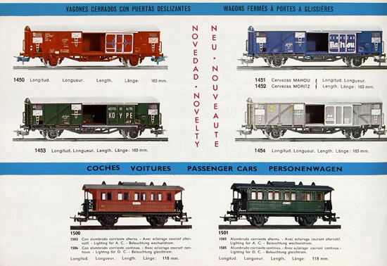 Seite 12 Electrotren Katalog 1973