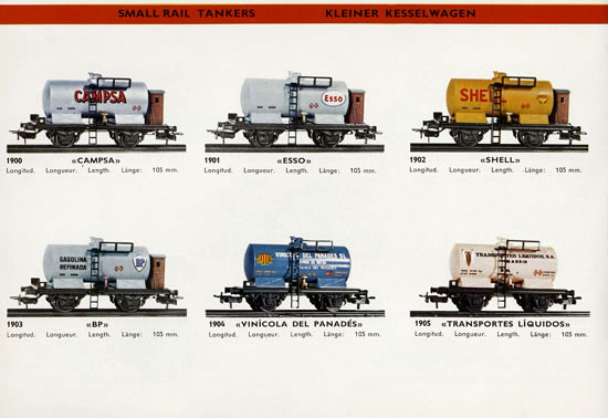 Seite 18 Electrotren Katalog 1973