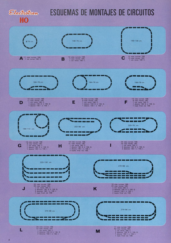 Seite 4 Electrotren Katalog 1978