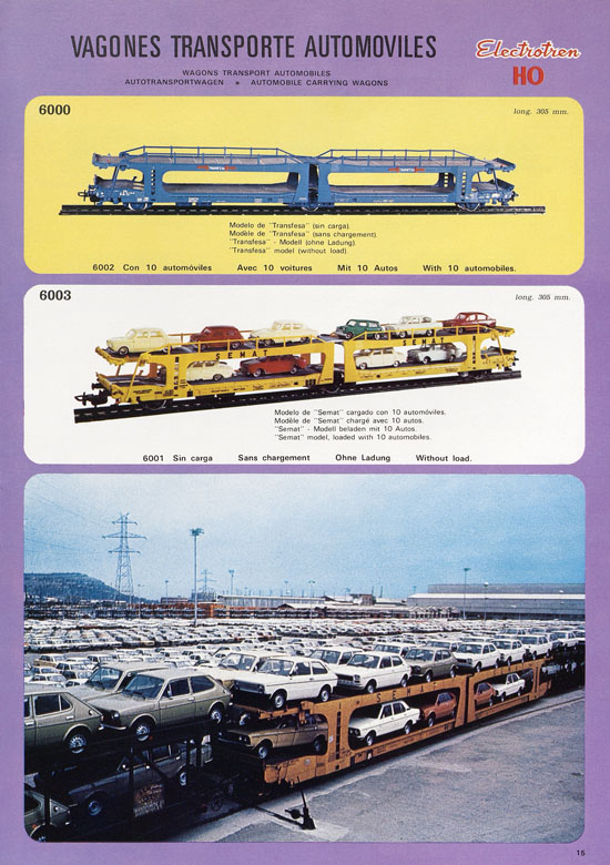 Seite 17 Electrotren Katalog 1978
