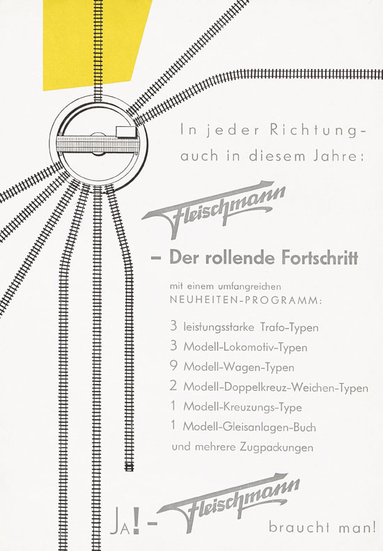 Seite 2 Fleischmann Katalog H0-Neuheiten 1960