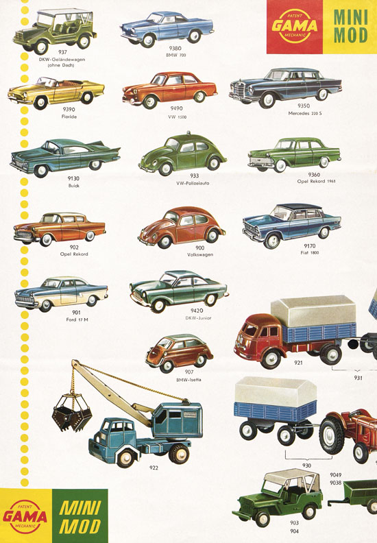 Seite 4 Gama Katalog 1962