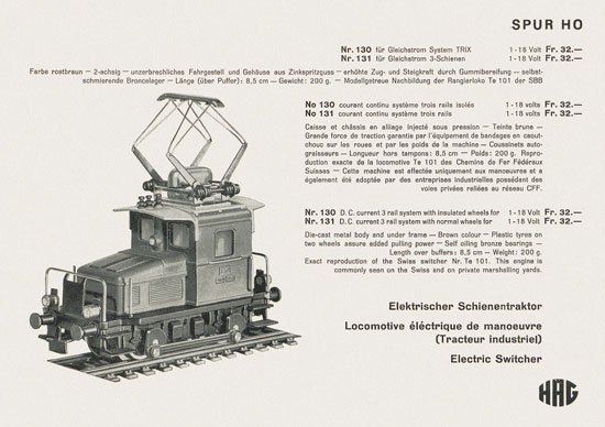 Seite 5 HAG Katalog 1960-1961