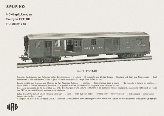 Seite 10 HAG Katalog 1960-1961