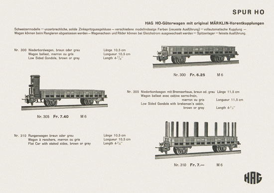 Seite 11 HAG Katalog 1960-1961