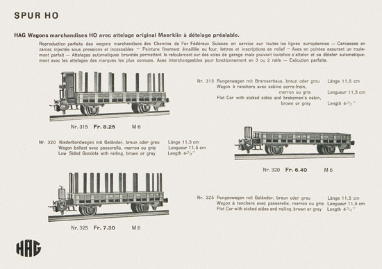 Seite 12 HAG Katalog 1960-1961