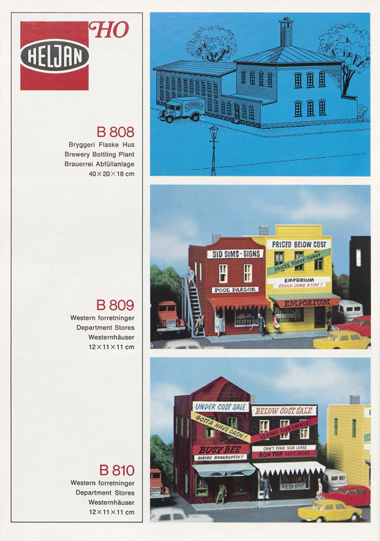 Heljan Katalog 1974-1975